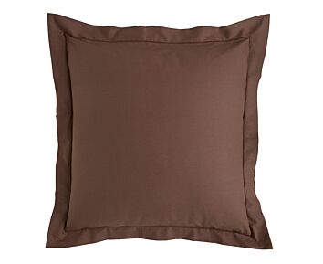 Taie d'oreiller Coton Taupe - 63x63 cm