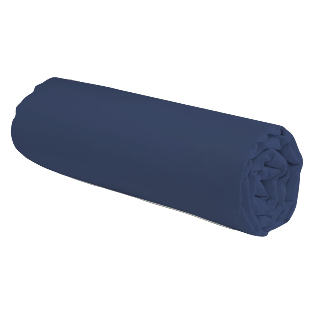 Le Roi du Matelas - Drap-housse Coton Bleu Bonnet 25 - 80x200 cm