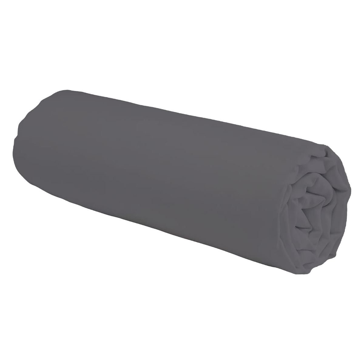 Le Roi du Matelas - Drap-housse Coton Zinc Bonnet 25 - 70x190 cm
