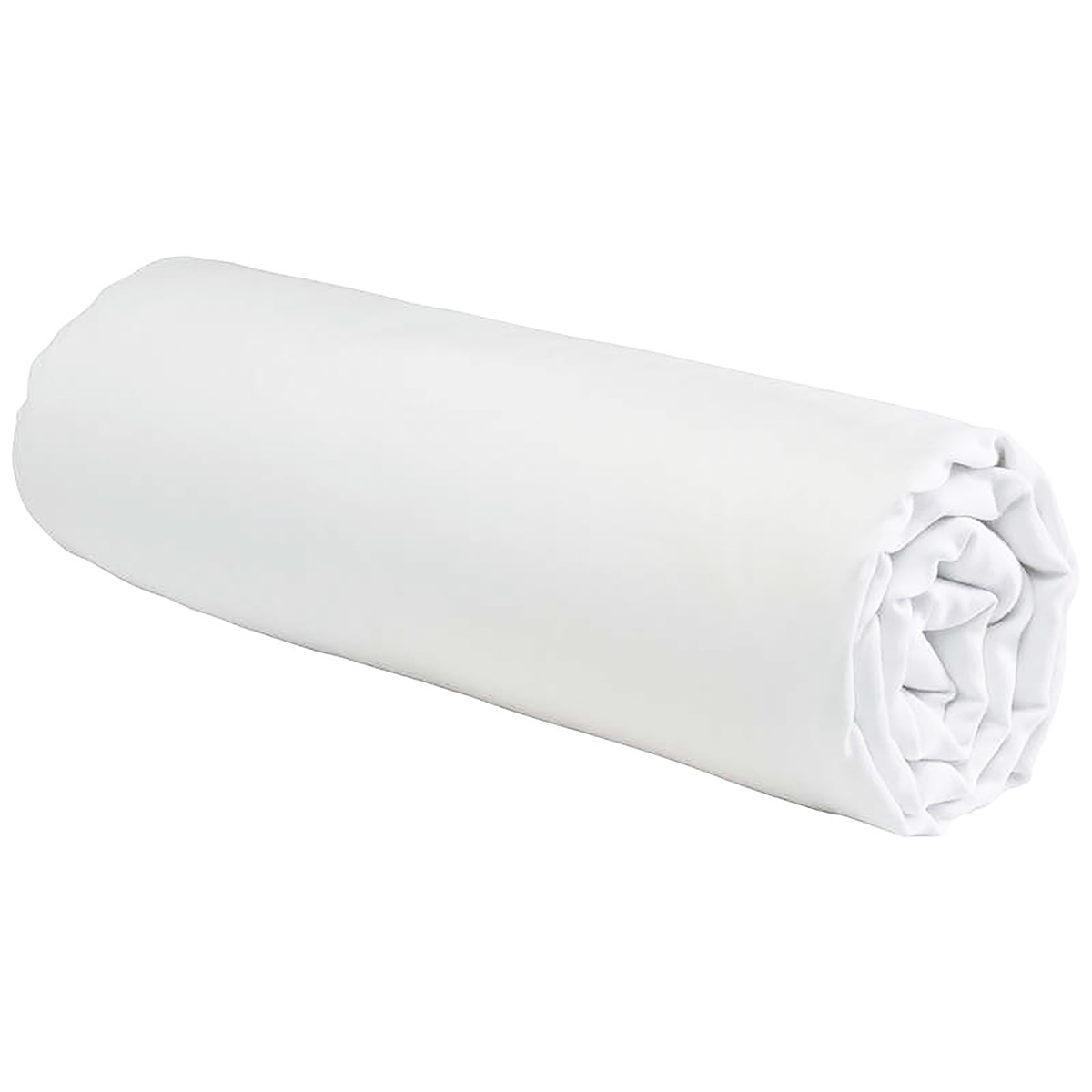 Le Roi du Matelas - Drap-housse Percale Blanc Bonnet 35 - 160x200 cm