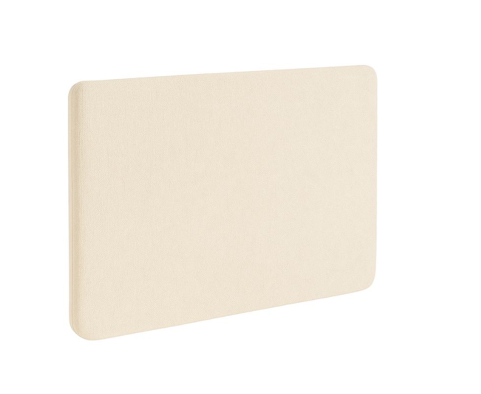 Le Roi du Matelas - Tête de lit Alba Beige 180cm - H120