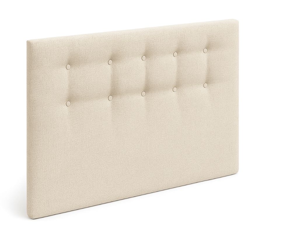 Le Roi du Matelas - Tête de lit Zélie Beige 180cm - H115