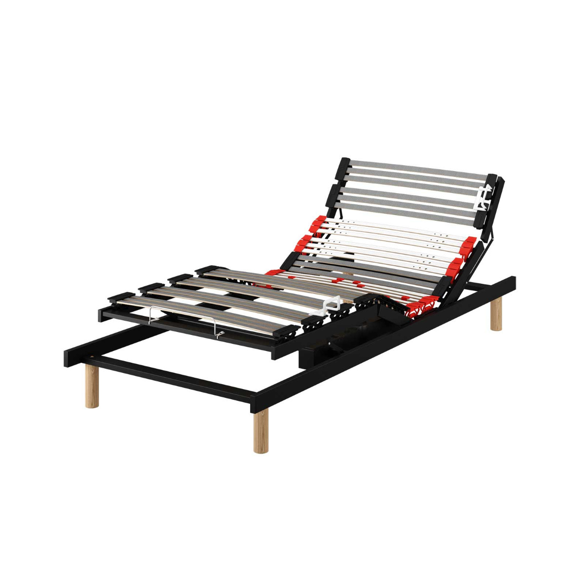 Le Roi du Matelas - Sommier à lattes Flex Extra Electrique - 70x220 cm