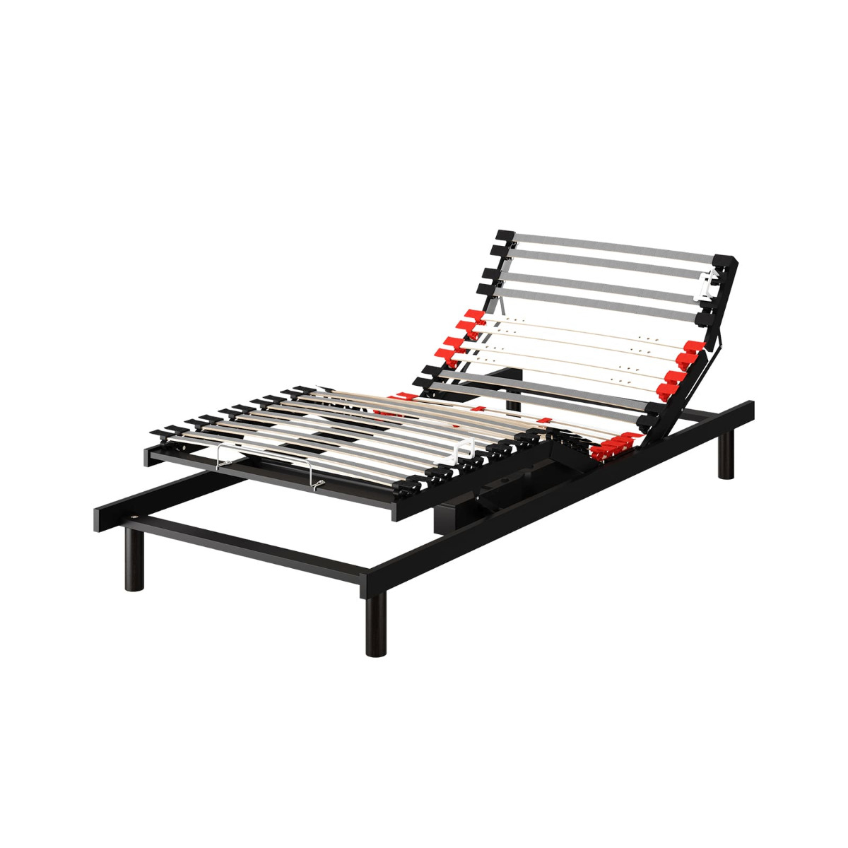 Le Roi du Matelas - Sommier à lattes Flex Max Electrique - 80x200 cm