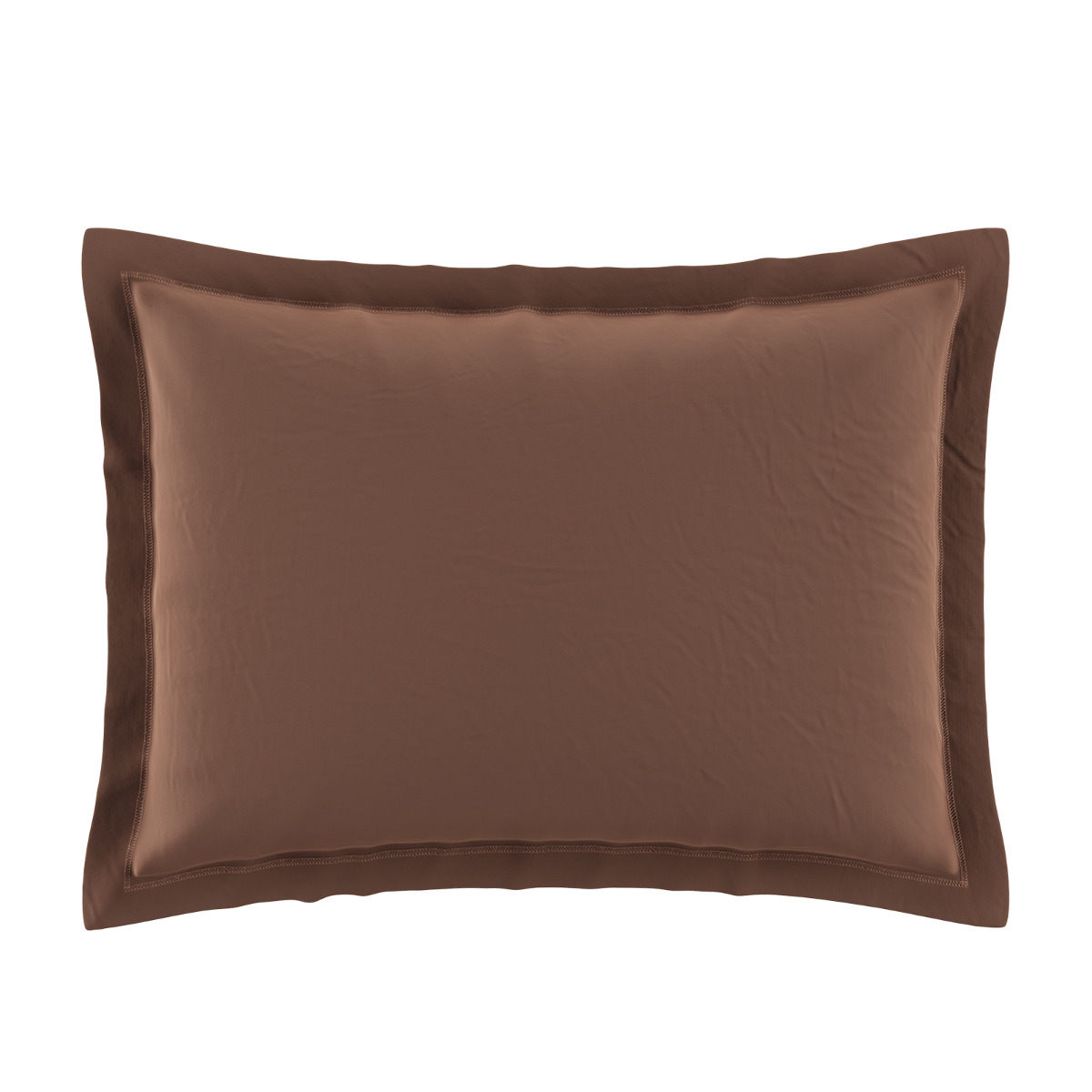 Le Roi du Matelas - Taie d'oreiller Coton Taupe - 40x60 cm