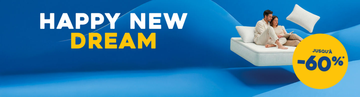 Découvrez les promotions happy new dream ! 