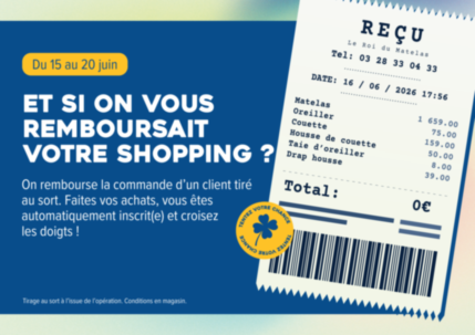 On vous rembourse votre commande ! Tentez votre chance ! 