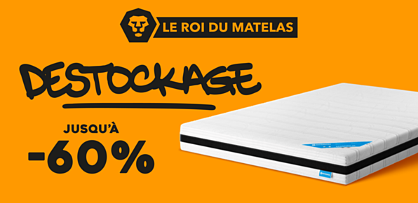 Découvrez notre sélection de matelas en destockage 