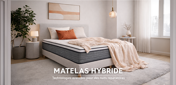 Découvrez notre gamme de Matelas Hybride 